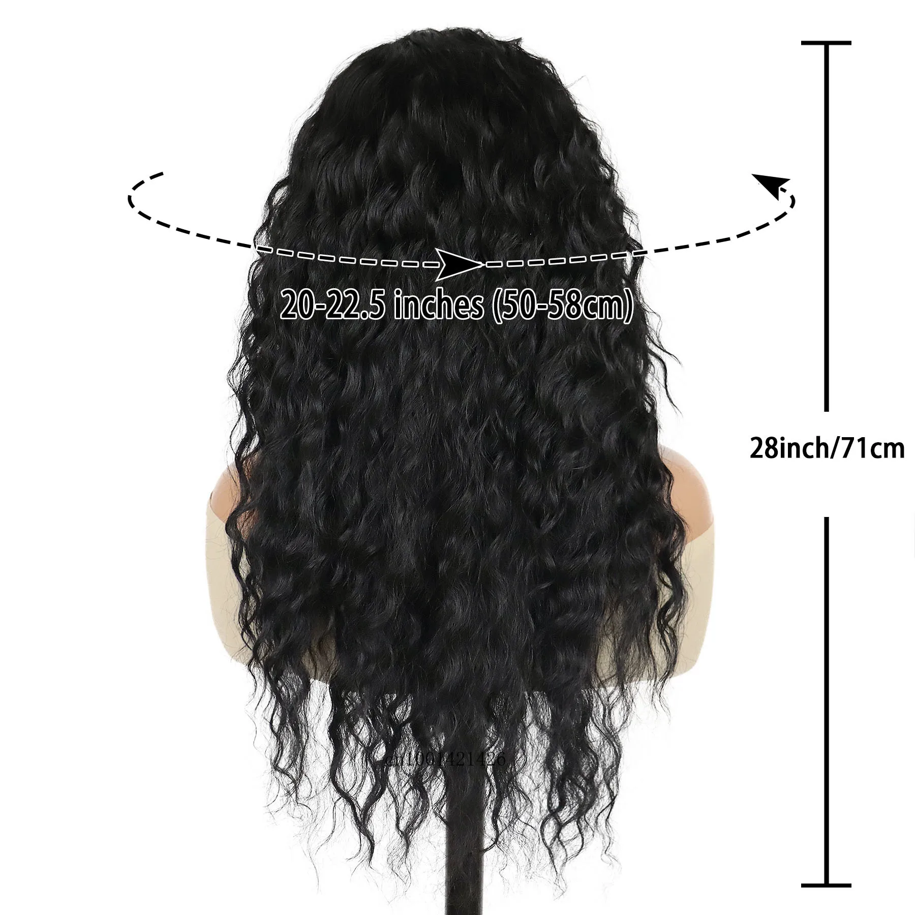 Black Women Wigs Big Volume Synthetic Hair Heat Resistant Fiber Long Curly Hairstyles Natural Wavy Wigs Fluffy Haircuts Female