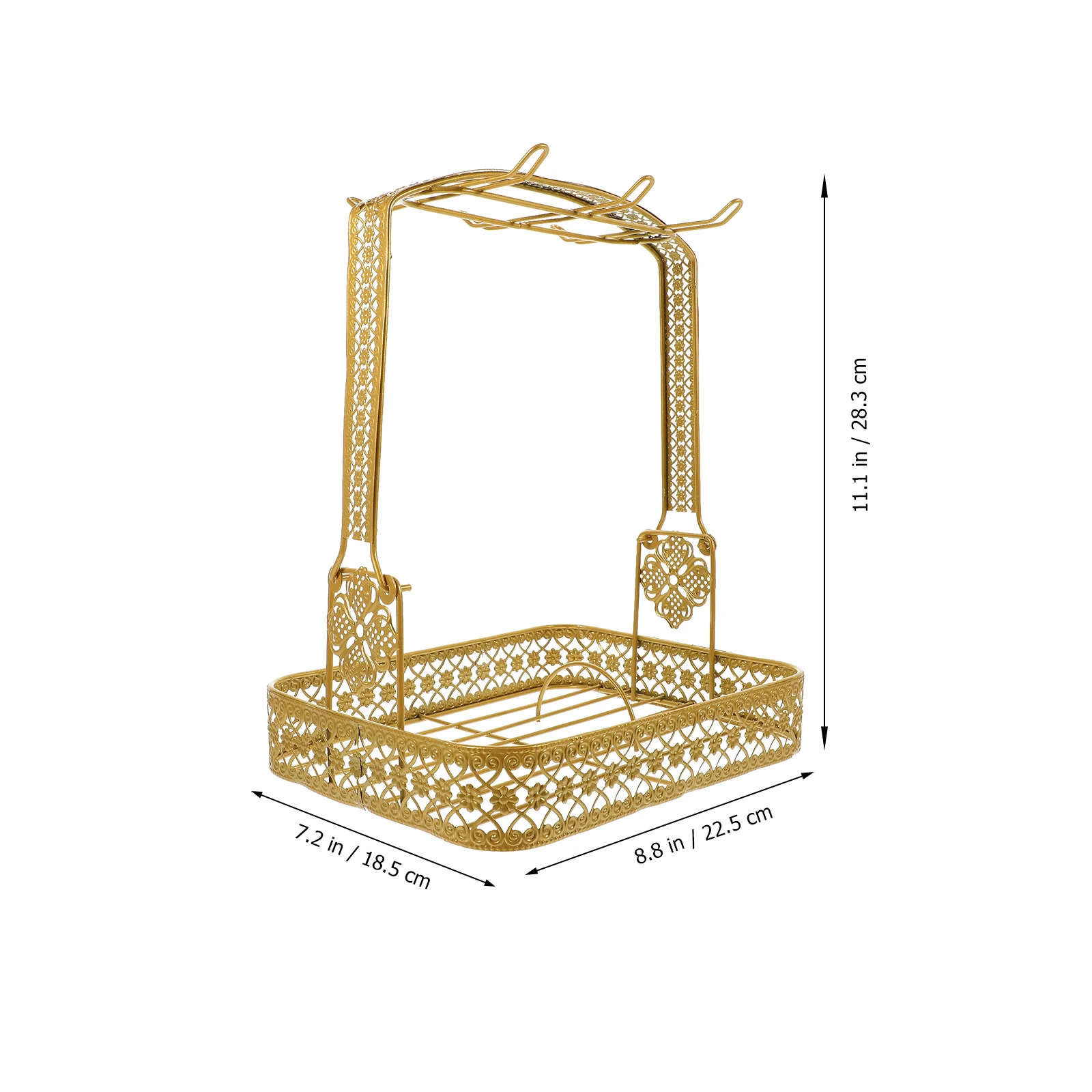 

Держатель для кофейной кружки, металлический железный органайзер для кружки, устойчивая стойка для выставки товаров, подставка для кухни, органайзер для хранения чайной чашки, подставка
