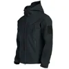 TRAF Shark Skin Soft Shell Jacket – Waterproof Windproof Tactical Men’s Hooded Outdoor Coat 3