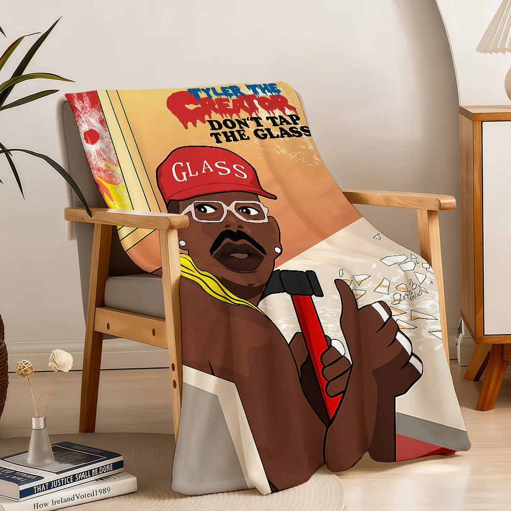 T-TylerS-ES The C-CreatorS-ES Dont Tap The Glass Blanket Throw Super Cosy Plush Living Room Sofa Couch Childish Birthday Gifts