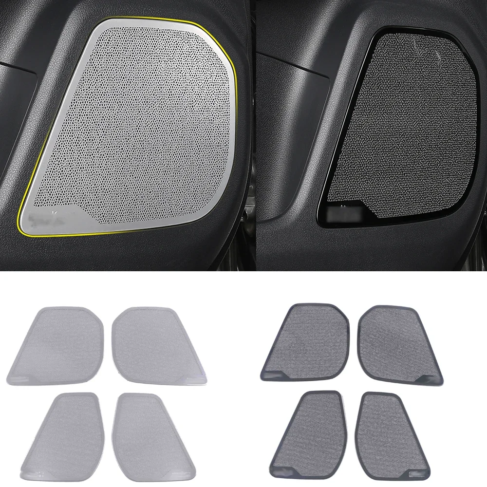 For Lexus NX 260 350h 2022 2023 Steel Car Audio Speaker Cover Trim Front Rear Door Loudspeaker Cover Trim Car Accessories