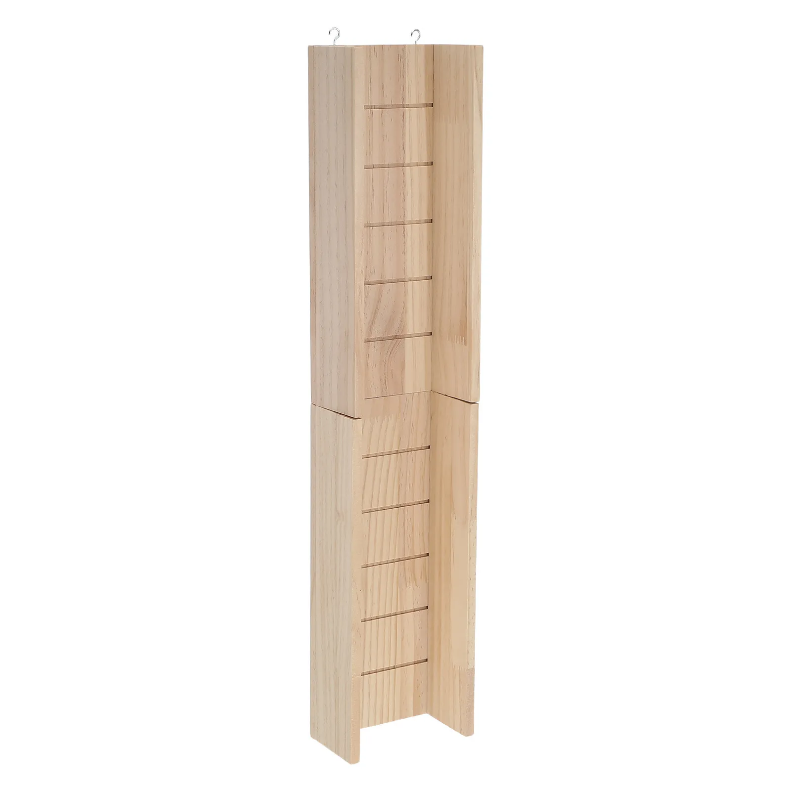 

Guinea Pig Cage Ramp Bridge 60Cm Wooden Ladder Natural Wood Climbing Slide Small Pet Cage Decorating Hamster Exercise Ramp