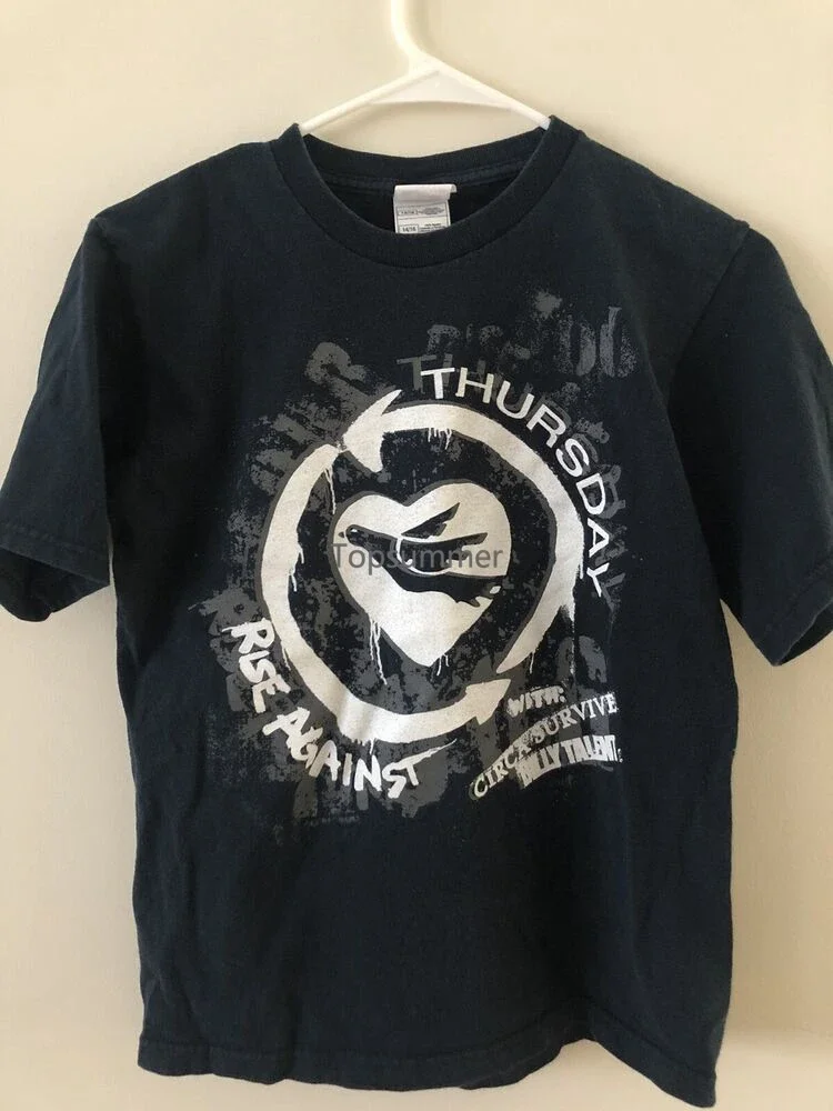 Встаньте против 2006 туристической рубашки с четверг около, чтобы выжить Билли талант. Ил 14/16