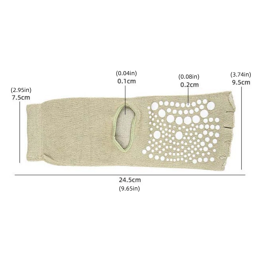 Katoenen kousen Yogasokken Dames Teenscheiding Blootgestelde middenbuissokken Sport Vijfvingersokken Effen kleur Comfortabel