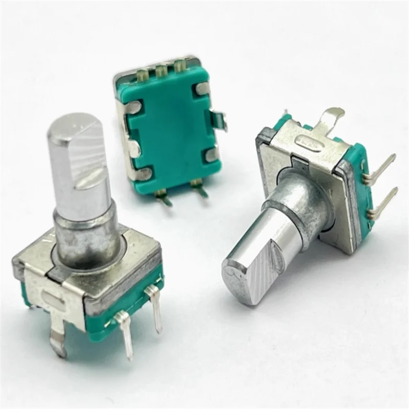 10 PCS EC11 Encoder Reset Switch Car Navigation Potentiometer CD DVD Radio Shaft Length 13MM