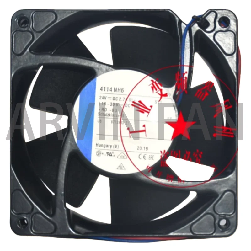 Brand New 4114NH6 2.7A 65W 24V Cooling Fan