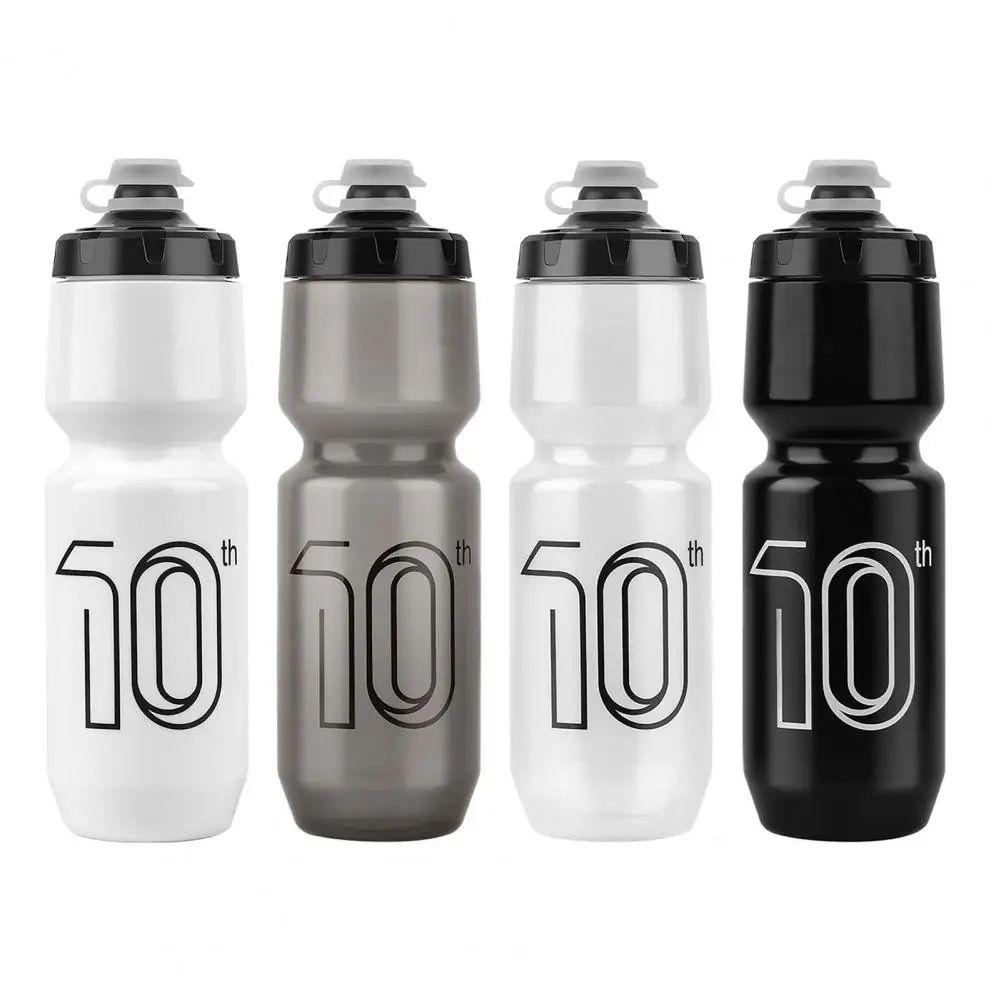 Squeeze Water Bottle 750ml Portable Lightweight Bicycle Water Bottle for Outdoor Climbing Sports Gym Workout Cycling