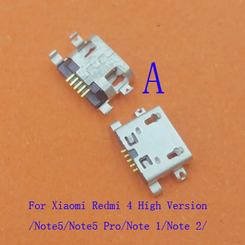 10-100Pcs Usb Charger Charging Dock Connector Plug For Xiaomi Redmi 9A 9C 10A 12C Note 5 6 Pro 5A Pocophone Poco C3 C55 C50 C51