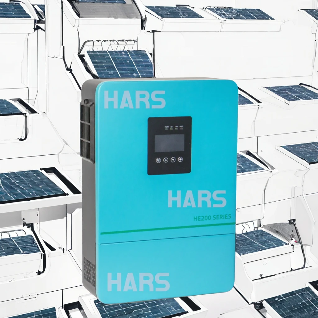 HE200 220V Hybrid Solar Inverter 3.6kW 24V On-Off Grid Dual Pure Sine Wave MPPT Inverter IP21 98% Efficiency LCD Display - view 6