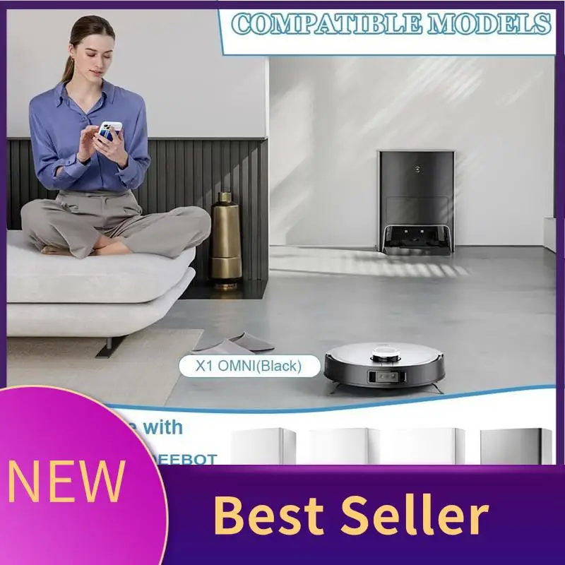 

ABHI-мешки для пылесоса, аксессуары для Ecovacs Deebot X1 Omni/T20 Omni, запасные части, мешки для пылесоса