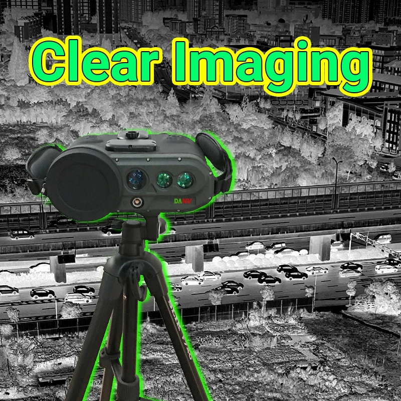 DA-900 Waterproof Multifunctional Uncooled Thermal Infrared Night Vision Thermal Imaging Binocular Camera