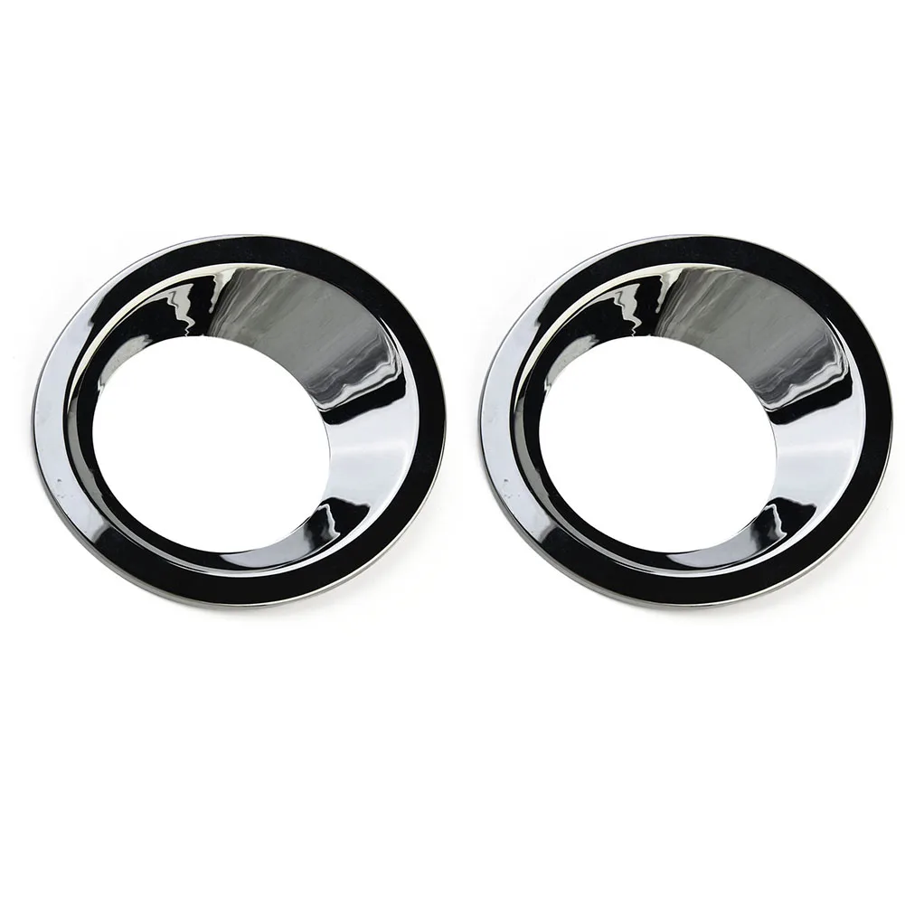 2 PCS/set Electroplated Silver ABS Chrome Rear Fog Light Cover Surround Trim Set For Nissan Qashqai J10 2008-2015