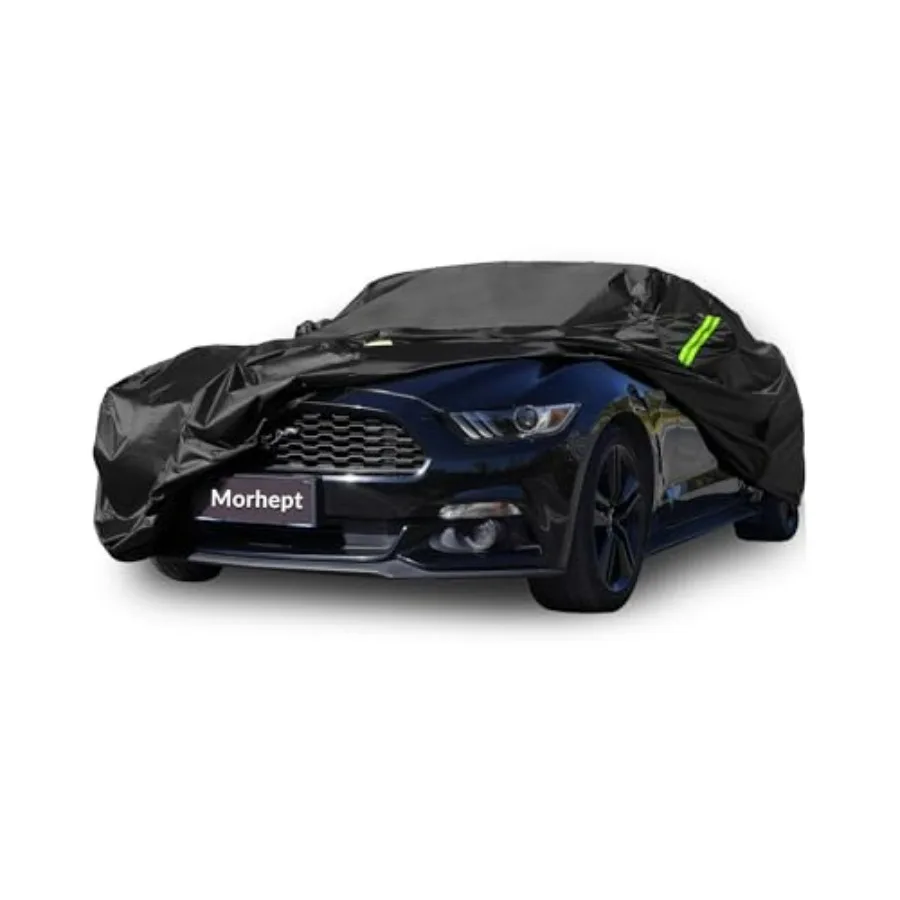 

Car Cover Custom Fit for Ford Mustang 2005-2026, Waterproof All Weather GT Cover Outdoor Dustproof Shelby Coupe Cover with Door
