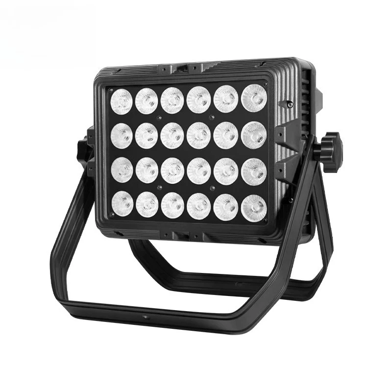 24 waterproof floodlights,  performance park hotel heaven and earth row dyeing, stage lighting equipment