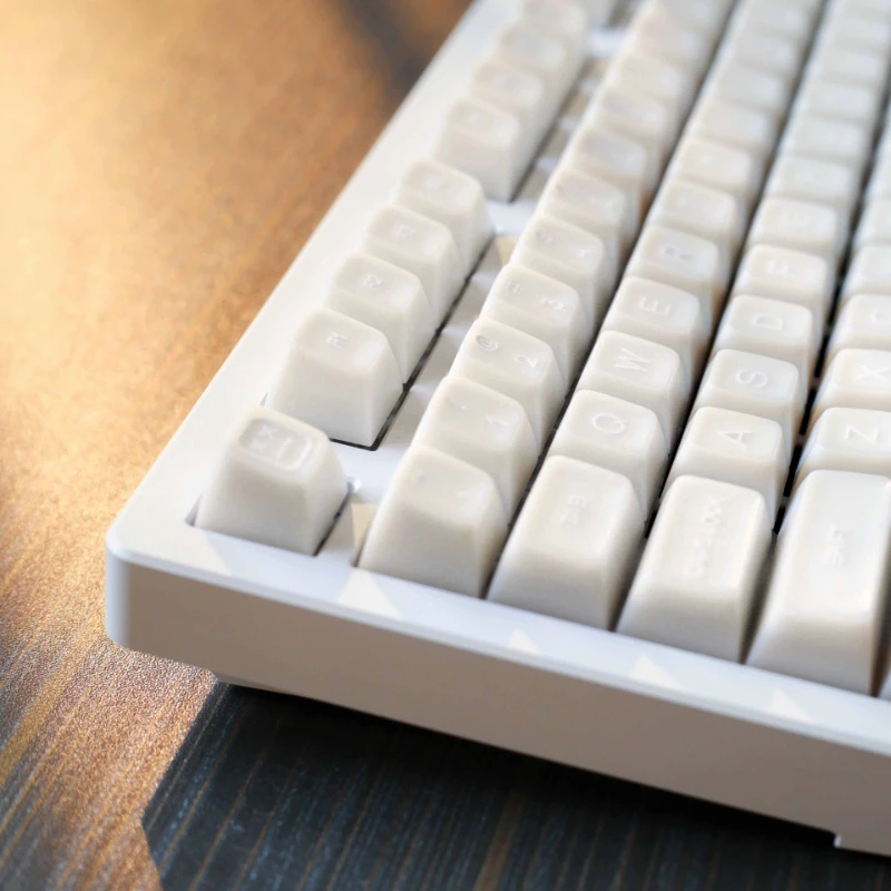 ECHOME-Capuchon de clavier blanc pour clavier mécanique, capuchon de clavier translucide personnalisé, profil SA, thème diversifié, PBT, sublimation de colorant