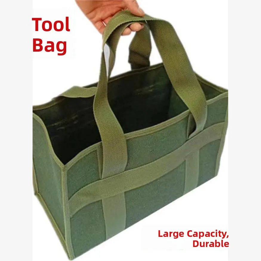

Сверхбольшая холщовая сумка для инструментов, ручная сумка-органайзер для автосервиса и ремонта, наплечная сумка