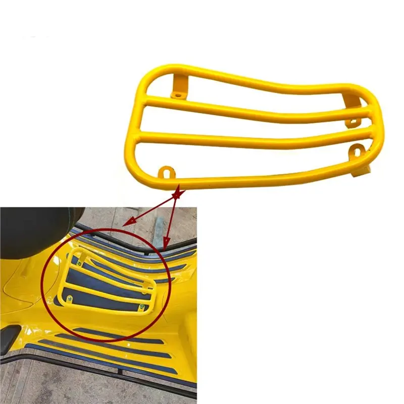 AEA6-For VESPA GTS300 GTV Motorcycle Pedal Luggage Rack Middle Storage