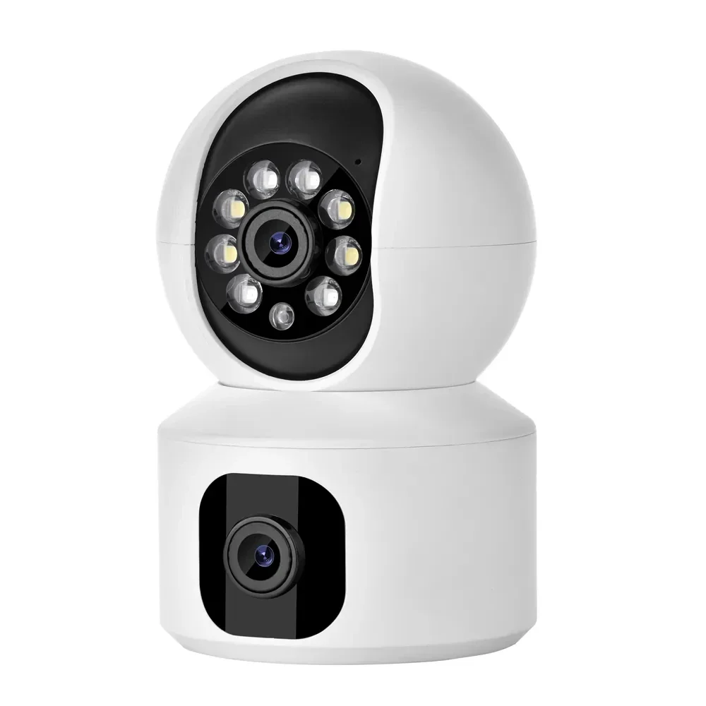 4MP Dual Lens WIFI Security Camera Yoosee APP Color Night Vision Two Way Audio CCTV Wireless Indoor Smart Home Camera