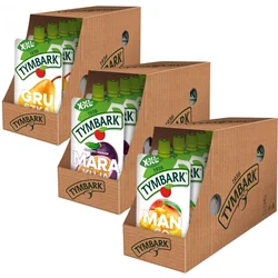 Tymbark Mus 100% z owoców Mix 3 smaków 200 g x 36 sztuk