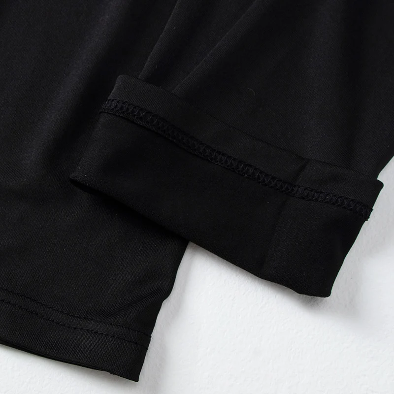 3-teiliger, schnell trocknender Sport-Farbverlaufsanzug für Herren, Freizeit, Sport, Laufen, kurze Ärmel, bequeme Sonnenschutzhose, Joker-Shorts – Detail 14