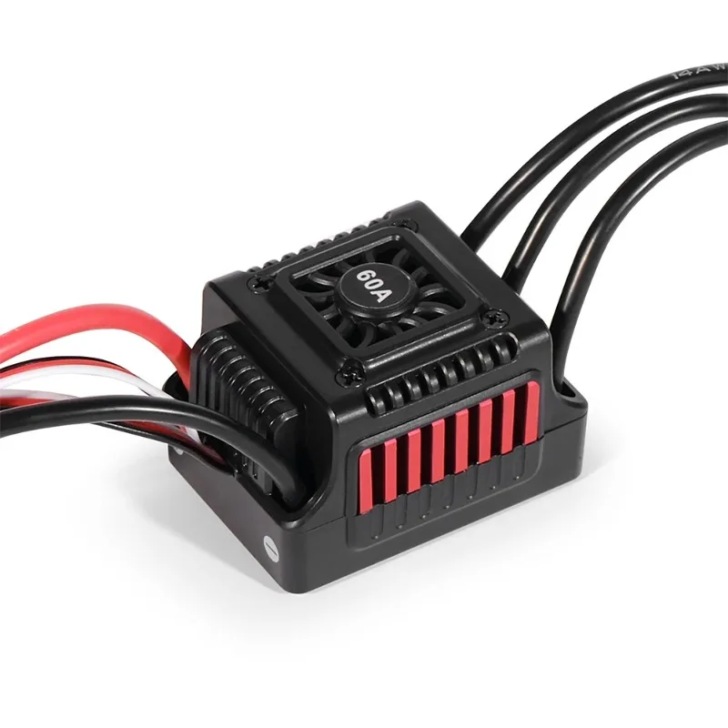 45A 60A RC ESC Waterproof Sensorless Brushless 2-3S 5.8VBrushless ESC with XT60/T Plug for RC Cars Truck Program