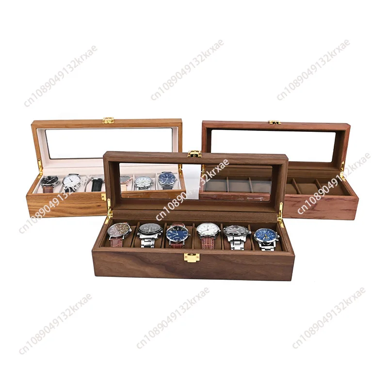 2 3 6 10 12 20-digit watch box retro wooden watch storage box display wooden box