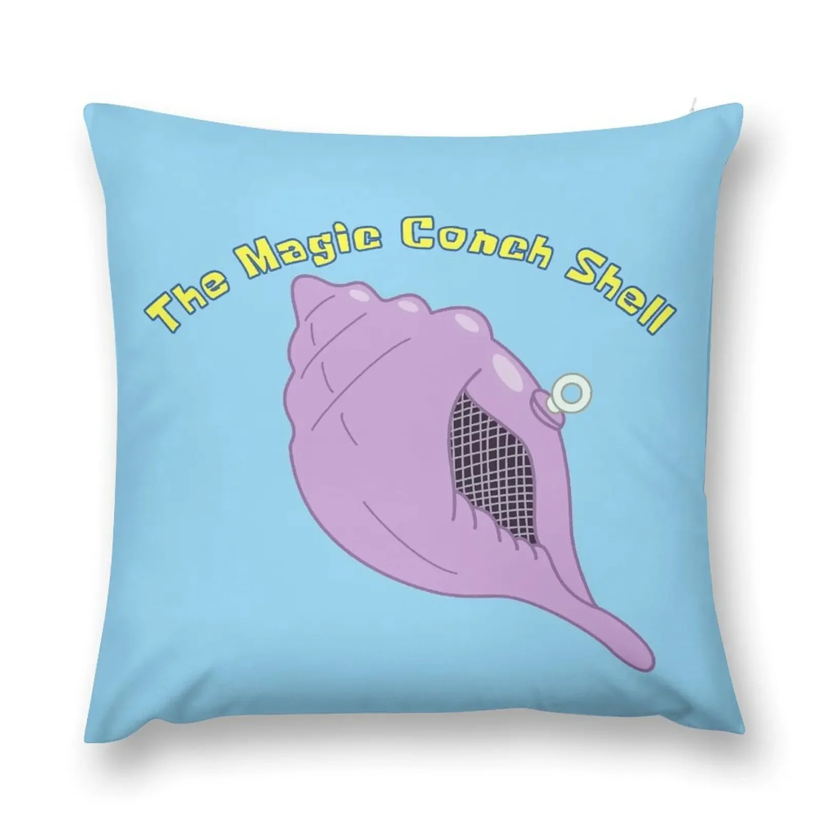 The Magic Conch Shell Throw Pillow anime girl christmas supplies Cushions For Children pillow