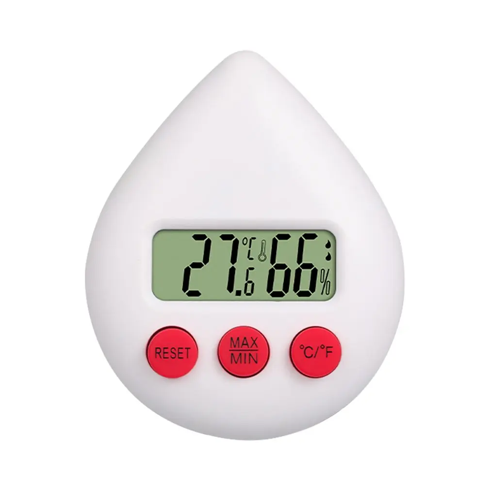 Mini LCD Digital Thermometer Hygrometer Thermostat Indoor Convenient Temperature Sensor Home Car Humidity Meter