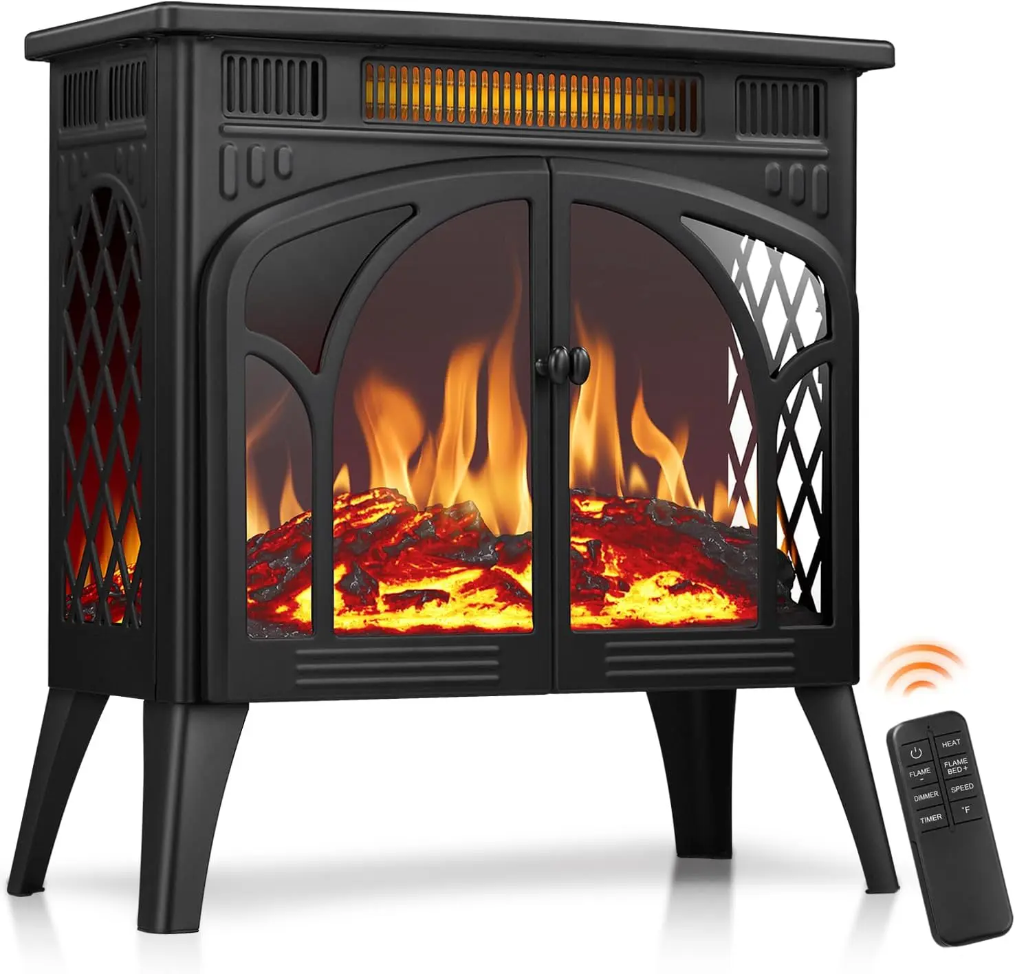 R.W.FLAME Electric Fireplace Heater 25