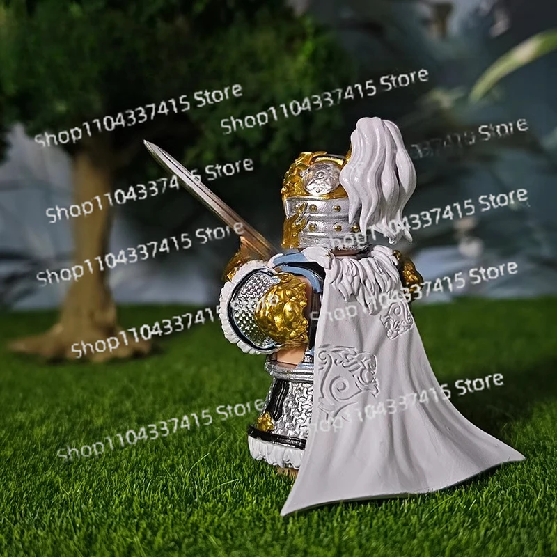 MOC Tercera fiesta Renzai Tres Reinos Caballo de batalla antiguo Chao Rompecabezas Juguete de ensamblaje