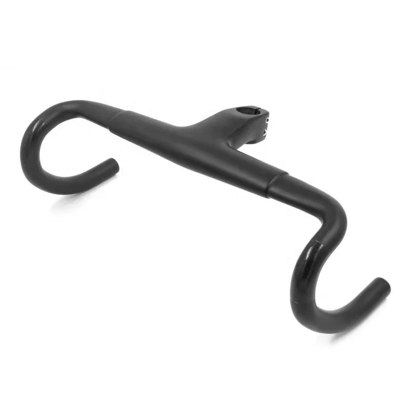 

YTYIN2 Years Guaranteed Full Carbon Stem and Handlebar in One Integrated for Road Bicycle