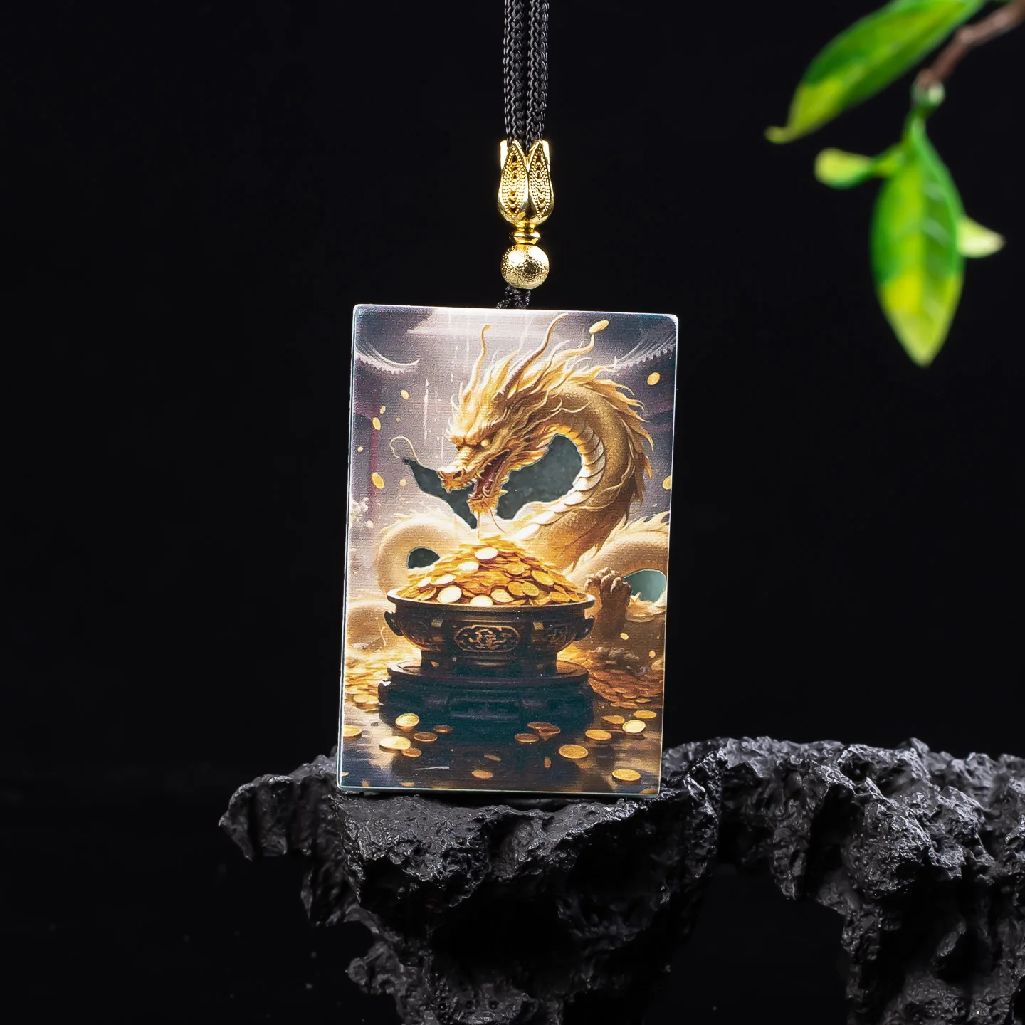 

Natural Myanmar Jadeite Dragon Pendant Necklace Designer Vintage Talismans Fashion Luxury Accessories Real Jade Gifts for Women