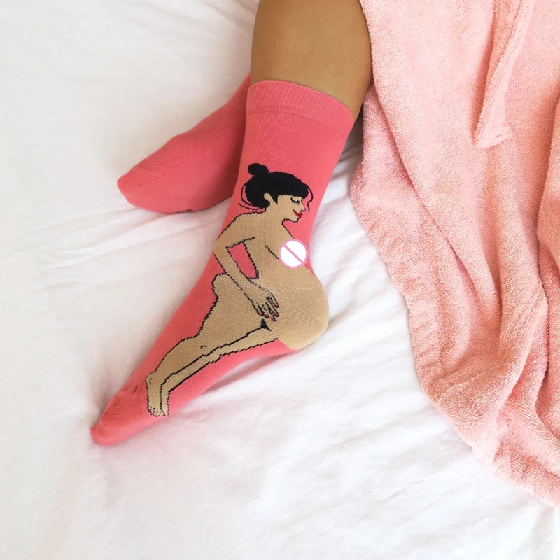 Pregnant Woman Socks Cotton Terry Socks Pregnant Women  Cartoon Thick Warm Socks Best gift to congratulate friends on pregnancy