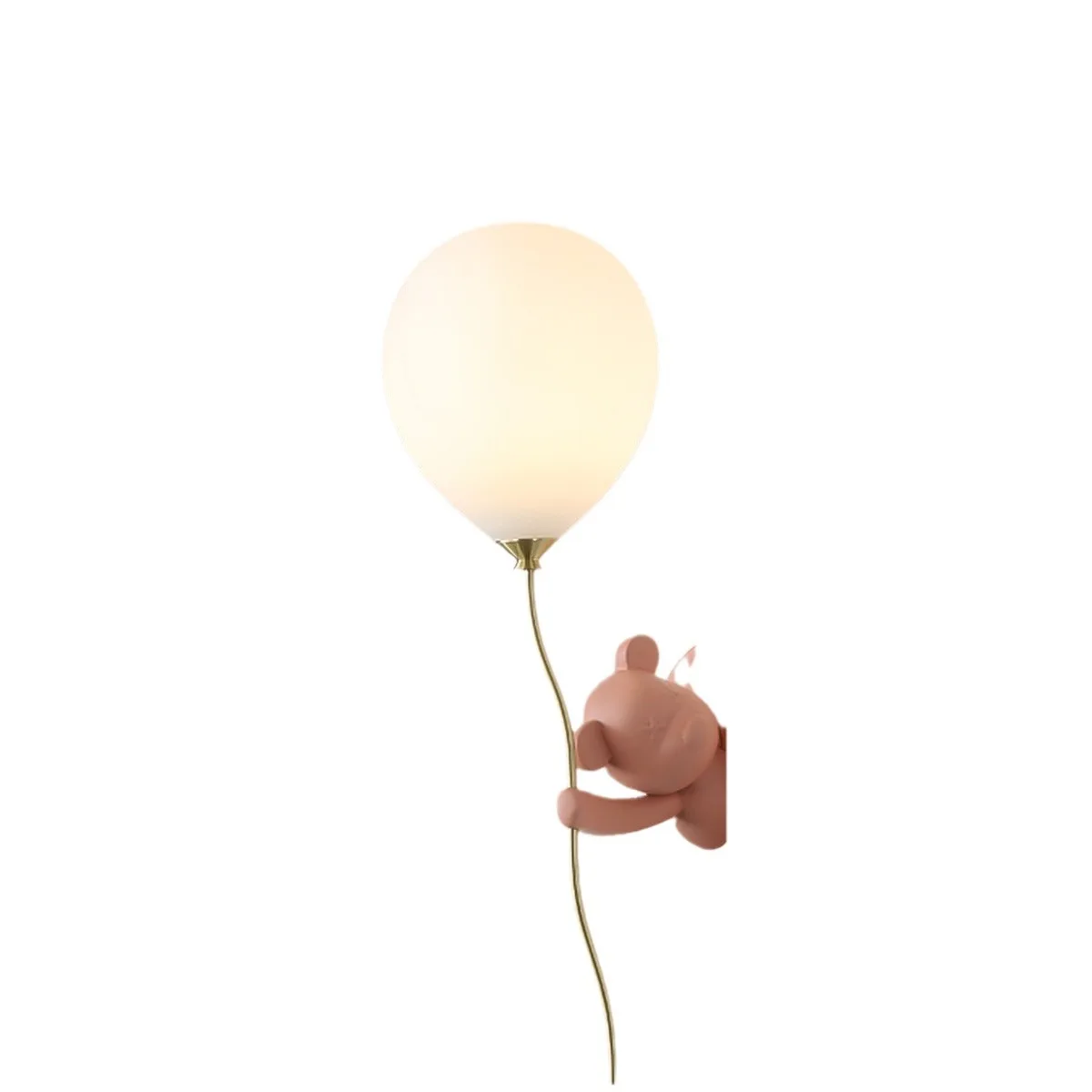 

Children's room wall lamp Nordic creative cartoon bear ambient light cute boy girl bedroom room balloon wall lamp