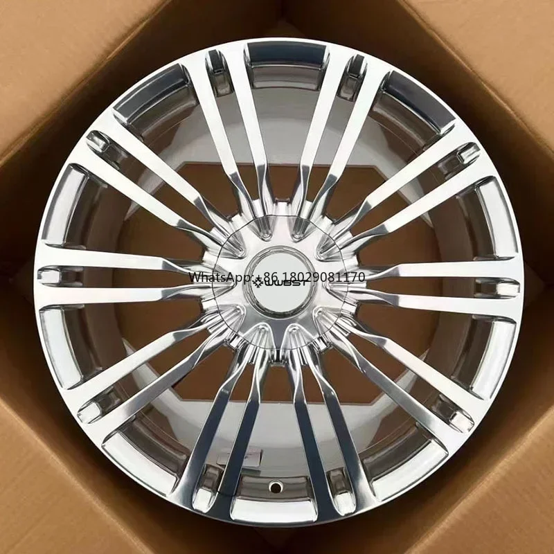 Custom car alloy wheels 19 20 inch 1 piece forged rims wheel for maybach