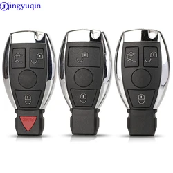 Jingyuqin 2/3/4 B Keyless Entry Remoto Chave Do Carro Para Mercedes Benz Ano 2000 + Suporta Original NEC e BGA