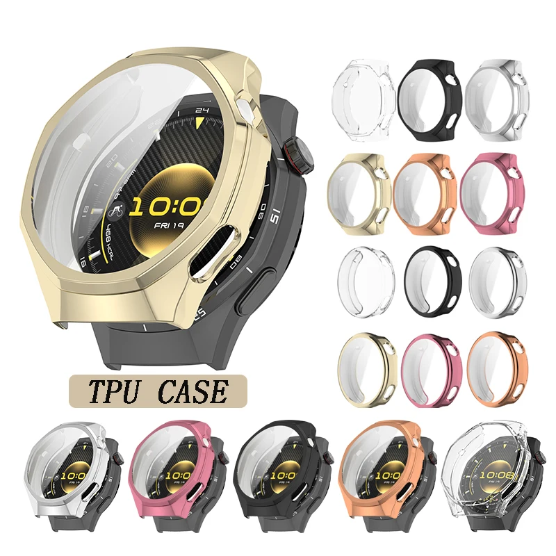 Soft TPU Protection Cover Full Screen Protection Case For Huawei Watch GT 6 Pro 46mm 41mm GT6 Accessories
