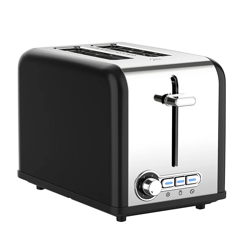 Easy operation electric grill toaster smart hamburger bun stainless steel toast 2 slice sandwich bread toaster