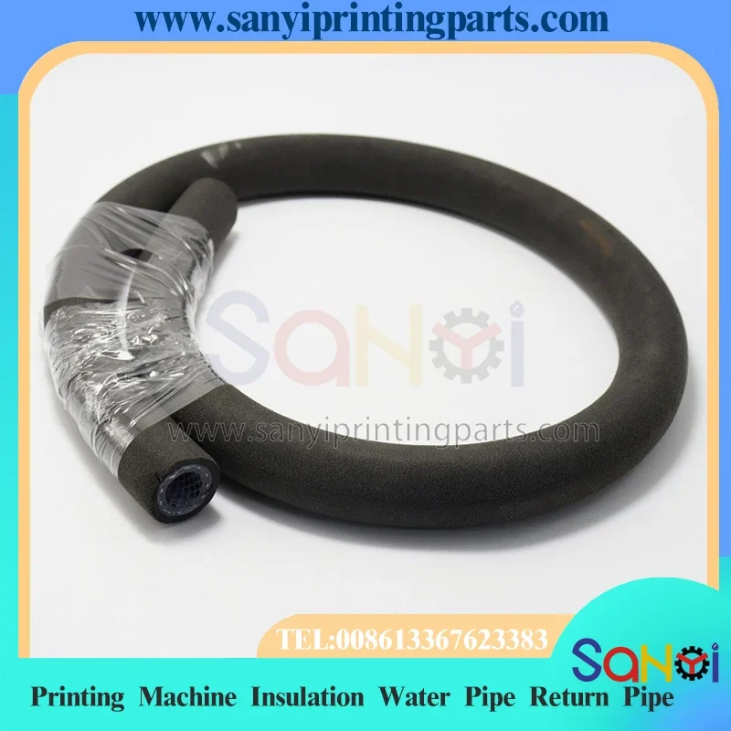 1 Meter Heidelberg Roland Komori KBA Printing Machine Insulation Water Pipe Return Pipe