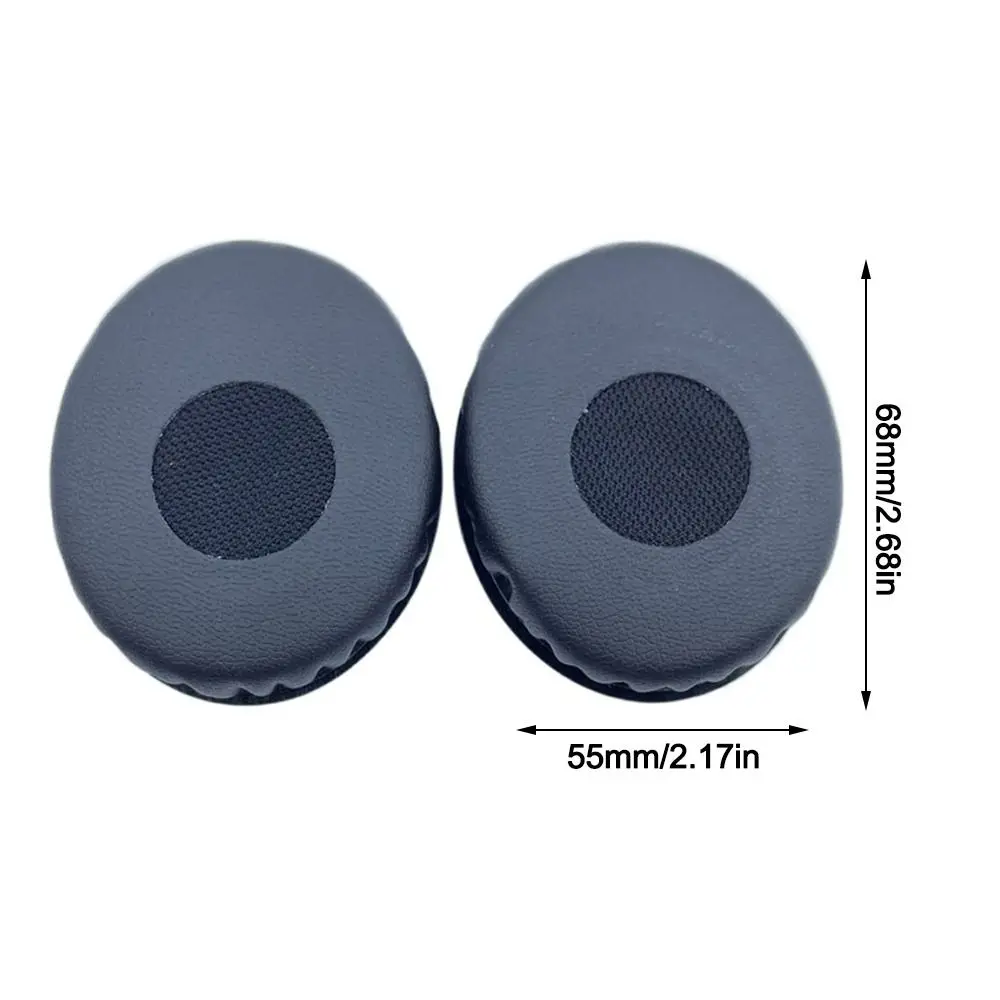 1 para skóra proteinowa wkładki do uszu miękka gąbka osłona na słuchawki zamiennik dla Sennheiser HD228 229 218 238 219 220