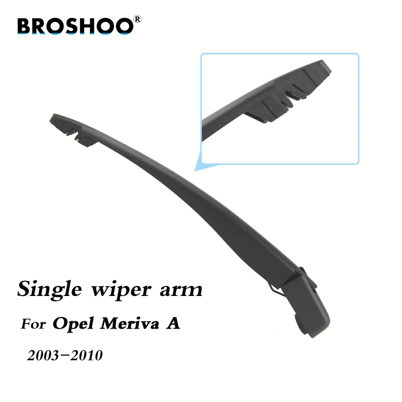 BROSHOO Car Rear Wiper Blades Back Windscreen Wiper Arm For Opel Meriva A Hatchback (2003-2010) 410mm,Windshield Auto Styling