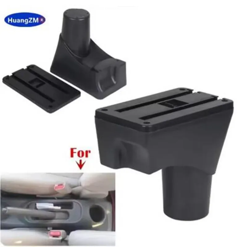 For Nissan Sunny Armrest Box For Nissan March Micra K13 Car Armrest double-layer storage box Cup holder Retrofit Car Accessories