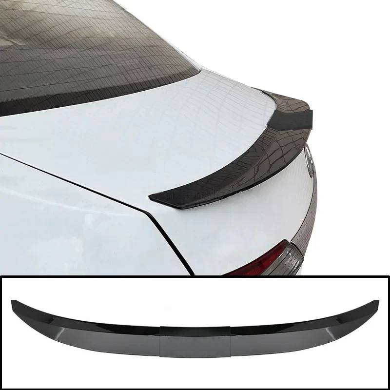 

3Pcs Universal Black Trunk Tail Rear Wing Spoiler 115-125Cm For BMW For Tesla For Audi Toyota Honda KIA Hyundai Car Accessories