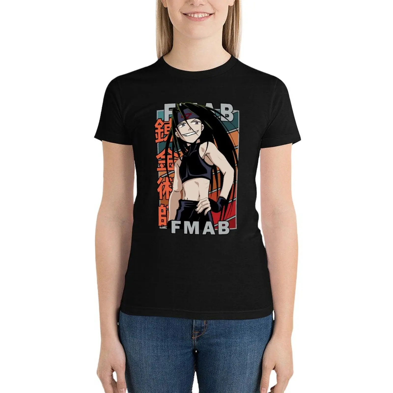 Envy Homunculus Fullmetal Alchemist Brotherhood Hagane no Renkinjutsushi Design T-Shirt graphics female Women t-shirts