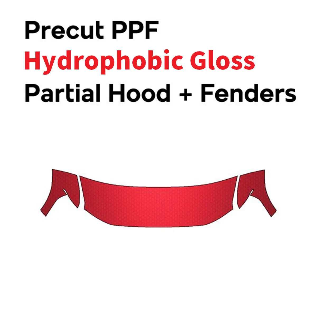 

Partial Hood Fenders Mirrors PreCut PPF Paint Protection Film DIY Clear Bra for Ford F-150 Raptor R 2024-2025