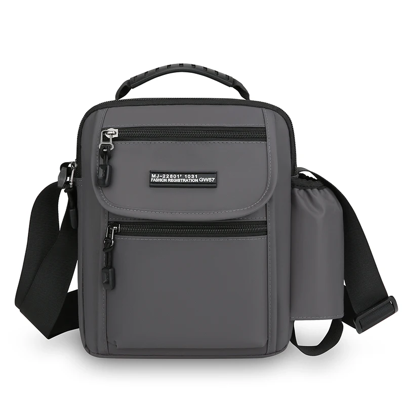 Men Bags Handbag High Quality Crossbody Bag for Men Stylish Men's Handbag Shoulder Bag with Bottle Pocket