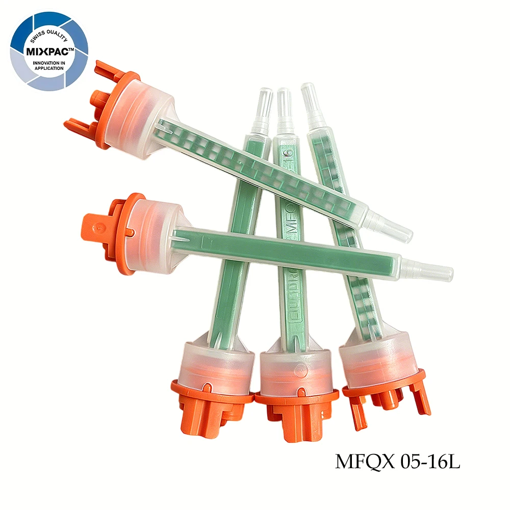 Sulzer Mixpac MFQX 05-16L Statomix Mixers Static Mixer Series Mix Disposable Epoxy Resin Nozzles Disposable For 4:1/10:1