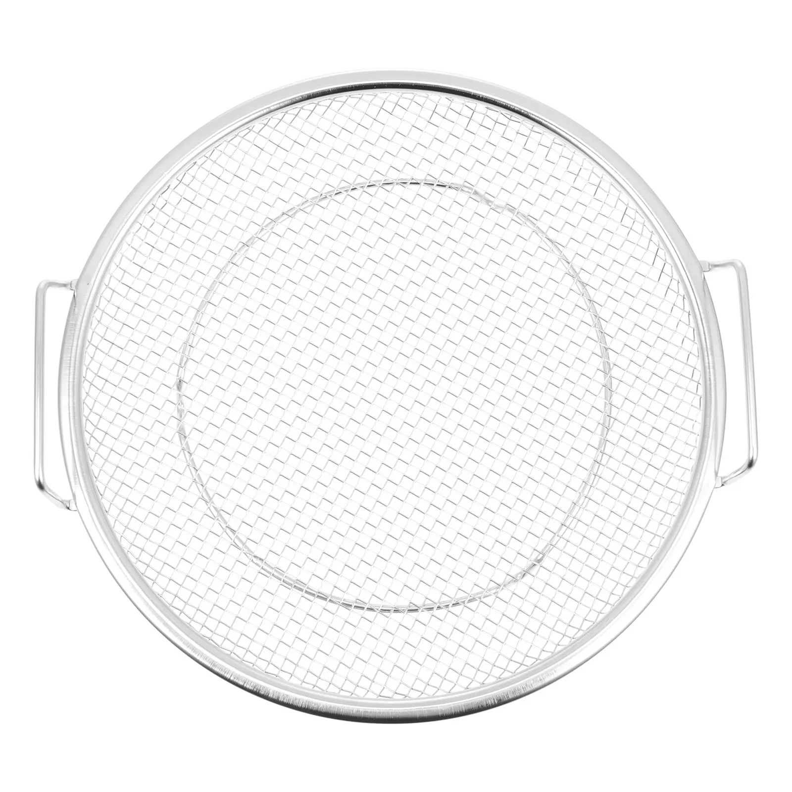 

22cm Stainless Steel Steaming Tray Rack Steamer Stand for Frying Draining Cooking Food Storage Kitchen Basket Filter