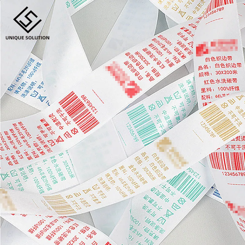 25 30 35 40 50mm *200m Blue Red Gold Silver Color Washable Ribbon Thermal Transfer Ribbon for Paper Label Printer Barcode Ribbon