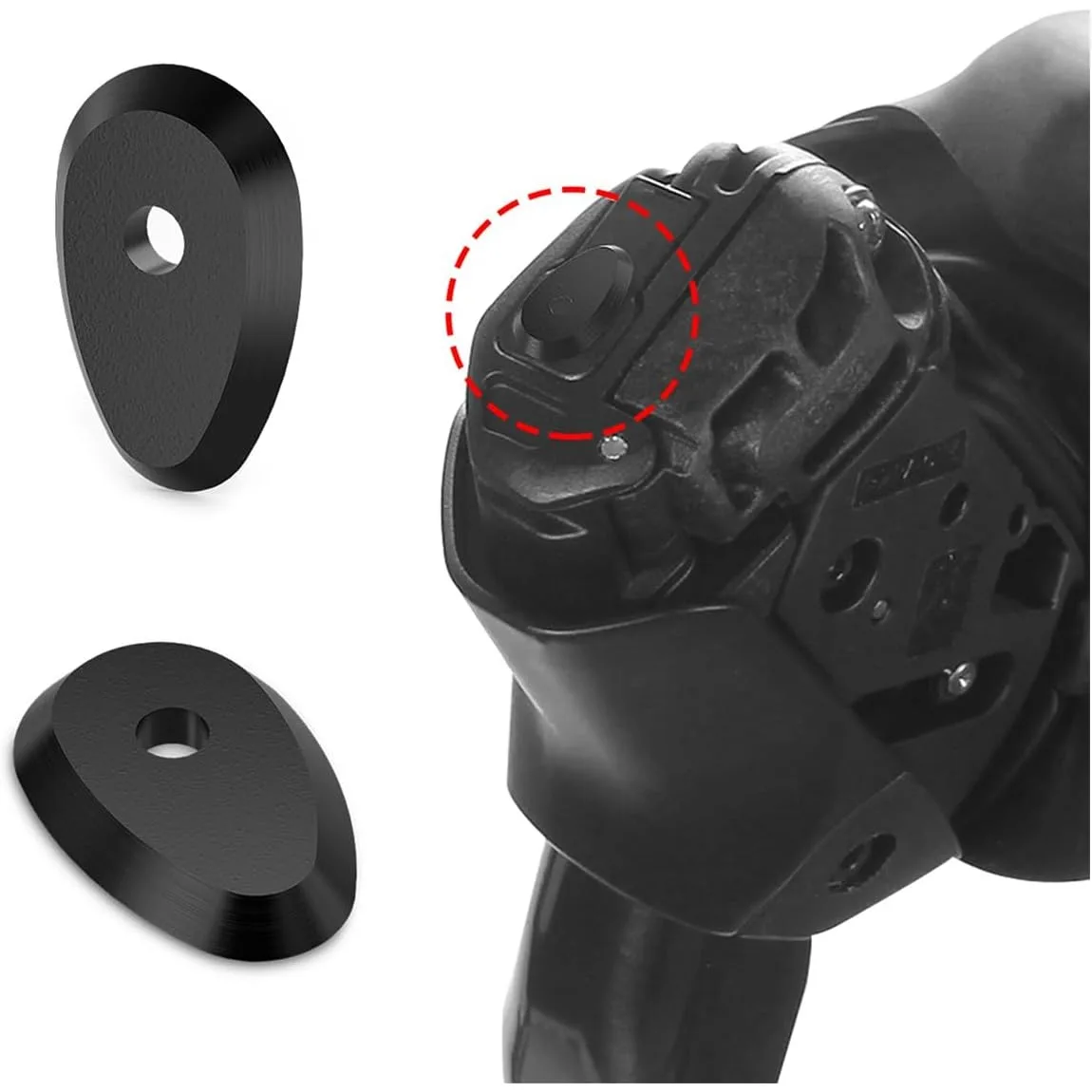 AliExpress NONE 4-Pack Pushbutton Spacers for Electronic Road Bike Shifting – Compatible with Shimano Di2 R8170/R9270, SRAM eTap AXS
